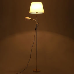 Торшер 19030/2GD E27 40Вт золото 41х41х180 см