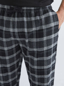 Standart Kal?p Ekose Erkek Pijama Alt