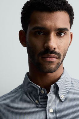 STRIPED SHIRT WITH POCKET - Zara фото 6