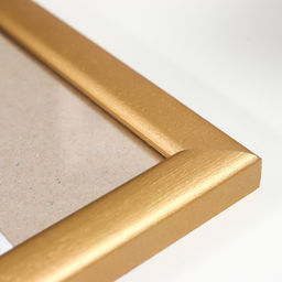 Фоторамка для фото 30×45 см Samoa, сосна, (пластиковый экран), золото