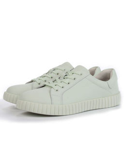 05-PDA175-5 LT. GREEN Кроссовки женские (натуральная кожа)