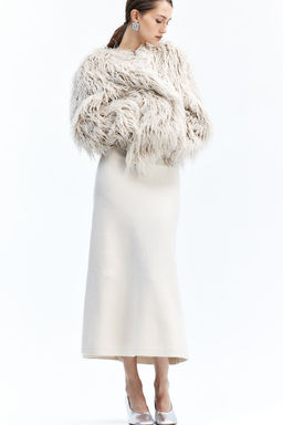 Falda de punto con vuelo - H&m фото 3