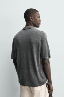 POLO PUNTO RELAXED FIT / Gris vigor? - Zara фото 3