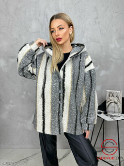 Куртка-рубашка с капюшоном