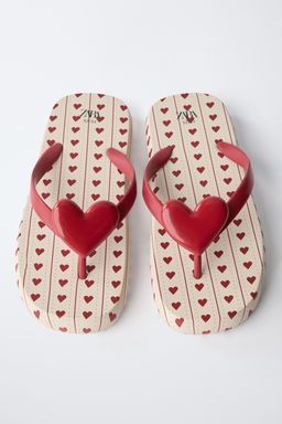 HEART BATHING SANDALS - Zara фото 12