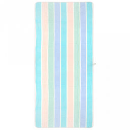 Полотенце из микрофибры Полосатая пастель 70х140см, полиэстер 100%, с петелькой (Китай) - Домашняя мода фото 3