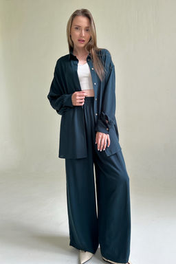 Костюм женский SET065/10/Изумруд - M&G all natural фото 4