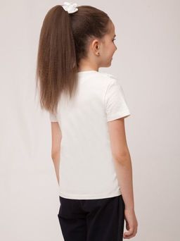 Блузка молочный 181231101а - Nota bene фото 19