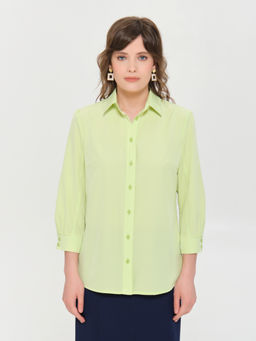 Блузка с оригинальным кроем рукава - Priz фото 22