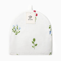 Грелка на чайник Этель Цветочек 28?28 см, саржа 190 г/м?, 100% хлопок