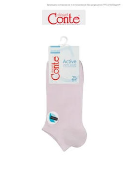Носки жен. ACTIVE 15С-77СП (72/6) - 079 светло-розовый - Conte elegant фото 4