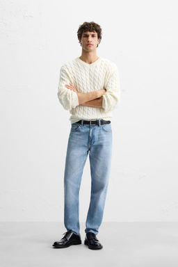SLIM FIT TAPERED JEANS - Zara фото 29