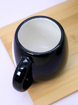 Кружка керамическая Penguin, black, 500 мл