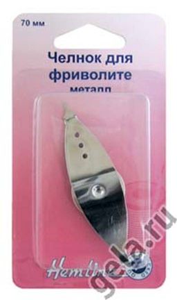 ЧЕЛНОК МЕТАЛЛИЧЕСКИЙ ДЛЯ ФРИВОЛИТЕ