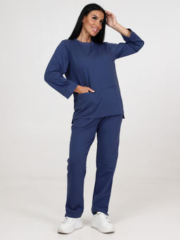 2305 ЖЕНСКИЙ КОСТЮМ (Индиго) - А-дина фото 2