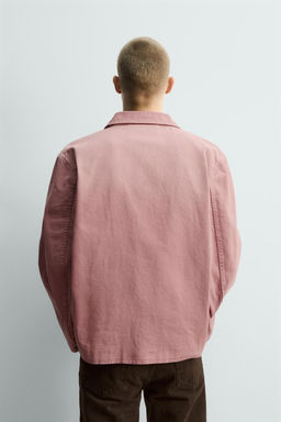 LIMITED EDITION RELAXED FIT WASHED JACKET - Zara фото 11