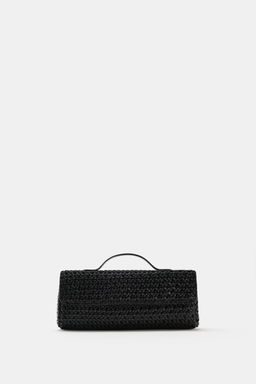 BOLSO SOBRE TRENZADO / Negro - Zara фото 3