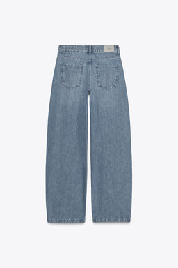 BAGGY MID-WAIST JEANS - Zara фото 5