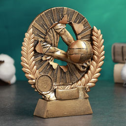 Фигура наградная, стела «Волейбол», 13×3.5×16 см