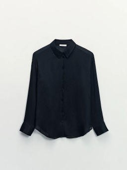 Базовая атласная блузка / Zarina