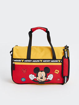 Mickey Mouse Bask?l? Erkek ?ocuk Spor ?antas?