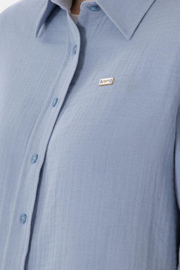 Kad_n Mavi Uzun Kollu G_mlek Sepette S_rpriz _ndirim - U.s. polo assn фото 7