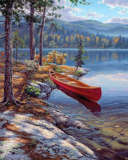 Картина по номерам на холсте и подрамнике 40х50 см