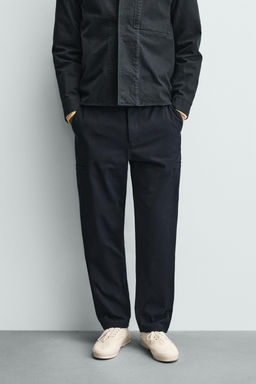 PANTAL?N CARGO STRAIGHT FIT / Marino - Zara фото 2
