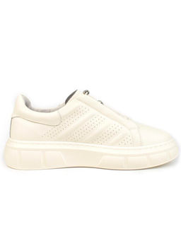 05-PDL256-2 LT. BEIGE Кроссовки женские (натуральная кожа)