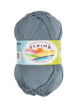 Пряжа ALPINA ANABEL 100% мерсеризованный хлопок 10 шт. х 50 г 120 м  6 м