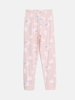 Beli Lastikli K?z ?ocuk Pijama Alt