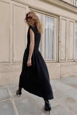 LONG DRESS WITH MATCHING DETAIL - Zara фото 5