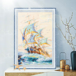 Набор для вышивания Чудесная Игла 350-757 Ветер удачи 27 х 40 см