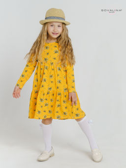Платье Тиана одуванчики на желтом - Sovalina фото 9