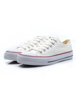 03-A555-2 WHITE Кеды мужские (текстиль)