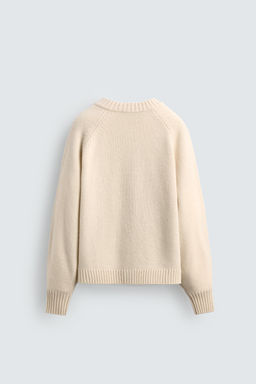 DAISY DUCK WOOL CARDIGAN HARRY LAMBERT FOR ZARA X DISNEY  фото 3