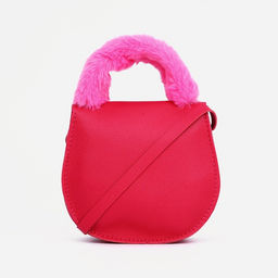 Сумка детская на застёжке, цвет малиновый - Simaland фото 2