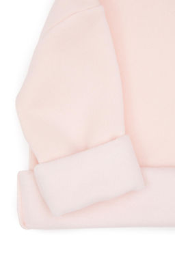 K_z _ocuk A__k Pembe Bisiklet Yaka Basic Sweatshirt Sepette S_rpriz _ndirim - U.s. polo assn фото 4
