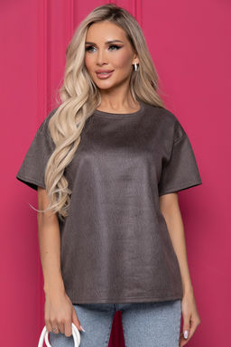 Блуза Орели (графит) Б8875 - Lt collection фото 4