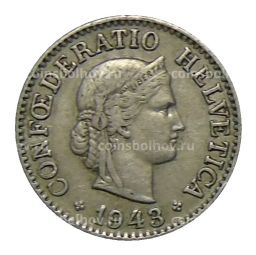 10 раппенов 1943 года Швейцария