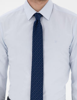 A__k Mavi Slim Fit Uzun Kollu Basic G_mlek - Pierre cardin фото 6