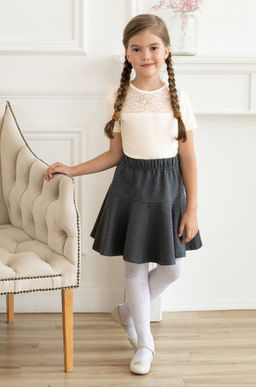 Джемпер детский молочный Д-252 (122-128, 64)