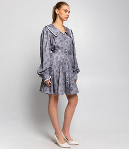 Платье #КТ2503 (2)-2, серый