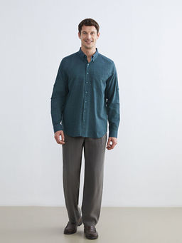 Regular Fit Uzun Kollu Arm?rl? Erkek G?mlek