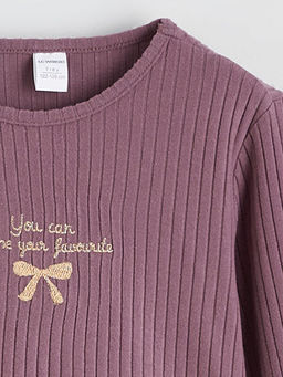 Bisiklet Yaka K?z ?ocuk Ti??rt ve Tayt