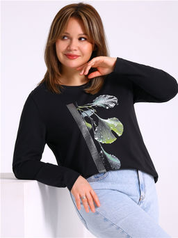 лонгслив 1ЖДЛД4037001 - Апрель фото 2