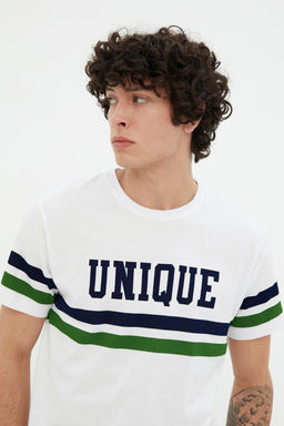 TRENDYOL MAN Gri Regular/Normal Kesim Kolej Bask?l? %100 Pamuk T-Shirt TMNSS20TS1836 - Trendyolmilla фото 12