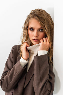 Свитер Дейн (белый) One Size - Nadi bordo фото 18