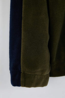 TRENDYOL MAN Antrasit Unisex Oversize/Genis Kesim Dik Yaka Fermuarl? Anti-pilling Polar Sweatshirt TMNAW24SW00034 - Trendyolmilla фото 29