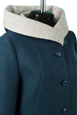 01-11022 Пальто женское демисезонное - El podio фото 10